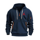 JD ARM POCKET ZIPPER HOODIE