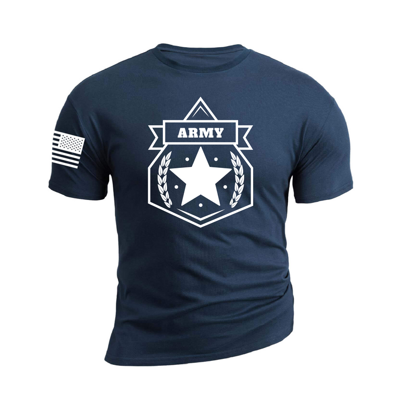 ARMY 100% COTTON GRAPHIC TEE