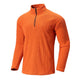 Men's Fleece Stand Collar Warm Pullover Sweatshirt