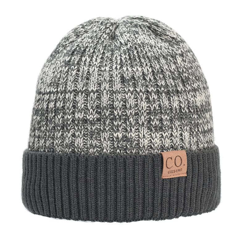Men's Double Layer Wool Thick Warm Hat