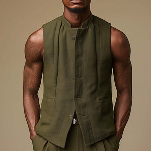 Men's Simple And Stylish Slim Vest
