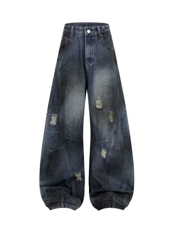 Washed Distressed jeans