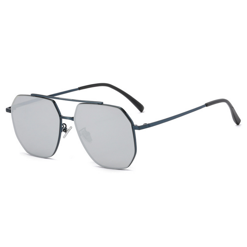 Men's Nylon Polarized Lens Metal Frame Fashion Glasses