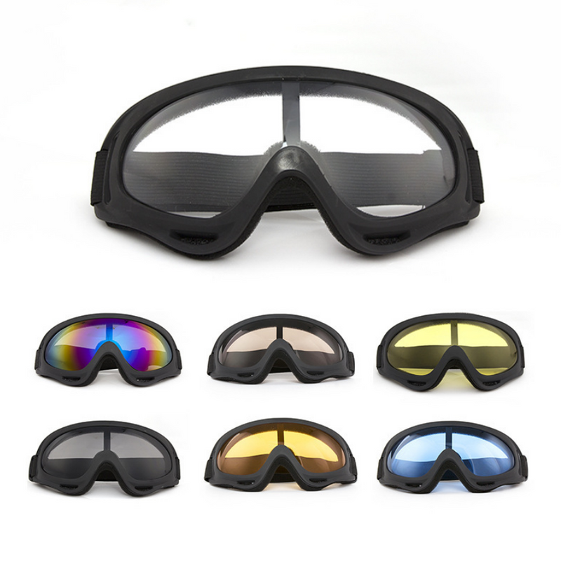 X400 Polarized Lens Outdoor Riding Goggles Motorcycle Sports Goggles Anti-wind and Sand Fan Tactical Equipment