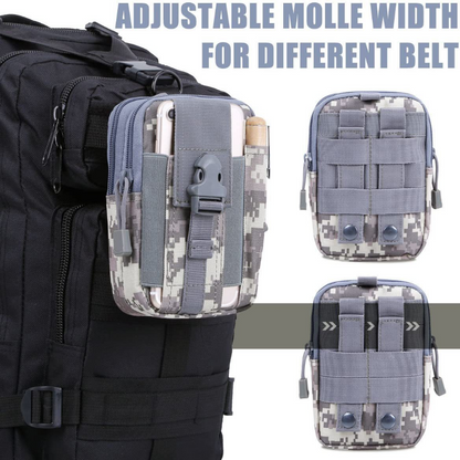 Outdoor sports tactical military camouflage multi-tool mobile phone pocket bag