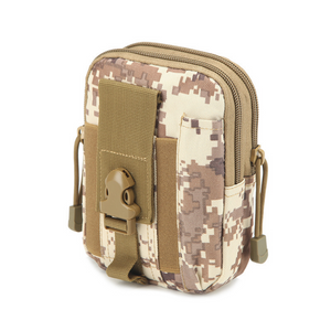 Bolsa de bolsillo para teléfono móvil con múltiples herramientas de camuflaje militar táctico para deportes al aire libre