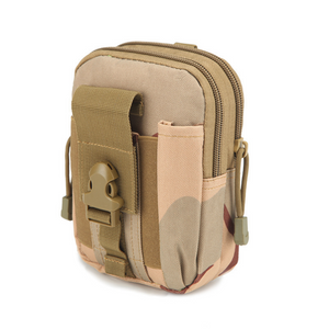Bolsa de bolsillo para teléfono móvil con múltiples herramientas de camuflaje militar táctico para deportes al aire libre