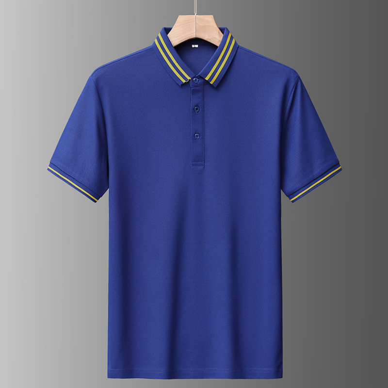 Men's three-proof (dustproof, antifouling, waterproof) short-sleeved POLO shirt