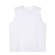 Men's pure cotton round neck vest