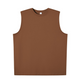 Men's pure cotton round neck vest