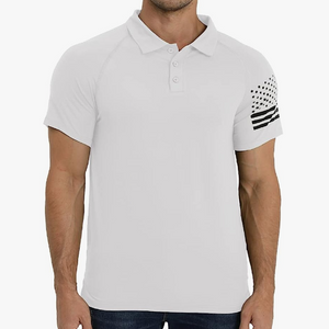 POLO RAGLÁN CON GRÁFICO DE LA BANDERA DE EE. UU.