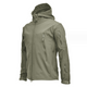 Men's Shark Skin Soft Shell Windproof Jacket