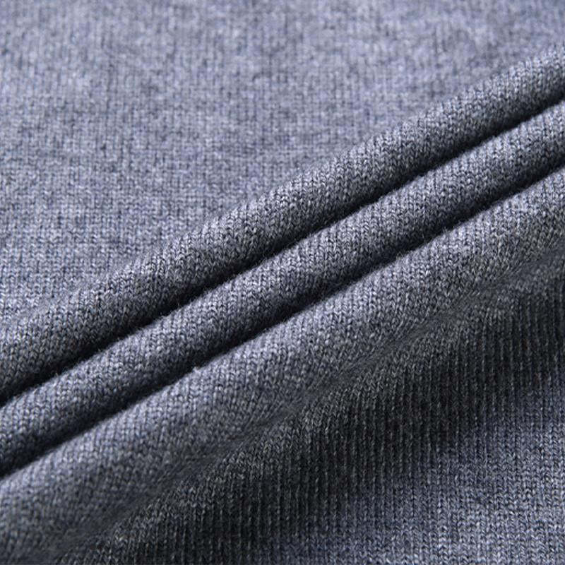 Chaleco tipo cárdigan informal de punto de color liso para hombre
