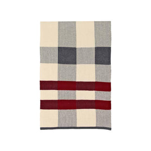 Men's British Style Pattern Knitted Warm Scarf