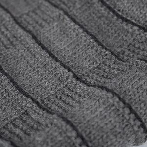 Men's Vintage Plush Lined Warm Knitted Hat