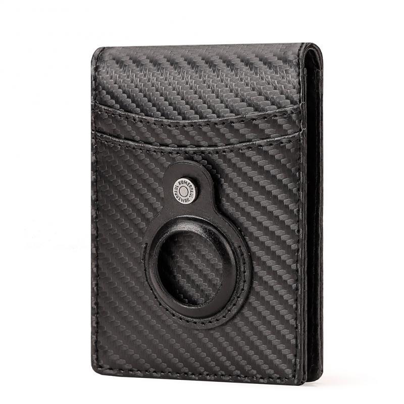 Men's Practical Air Tag Leather Wallet