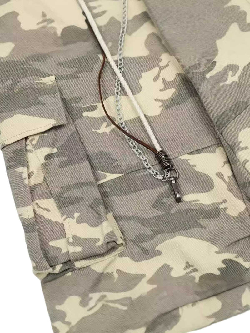 Camouflage Multi Pocket Cargo Pants