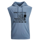 100% Cotton  Don't let the old man in HOODED TANK