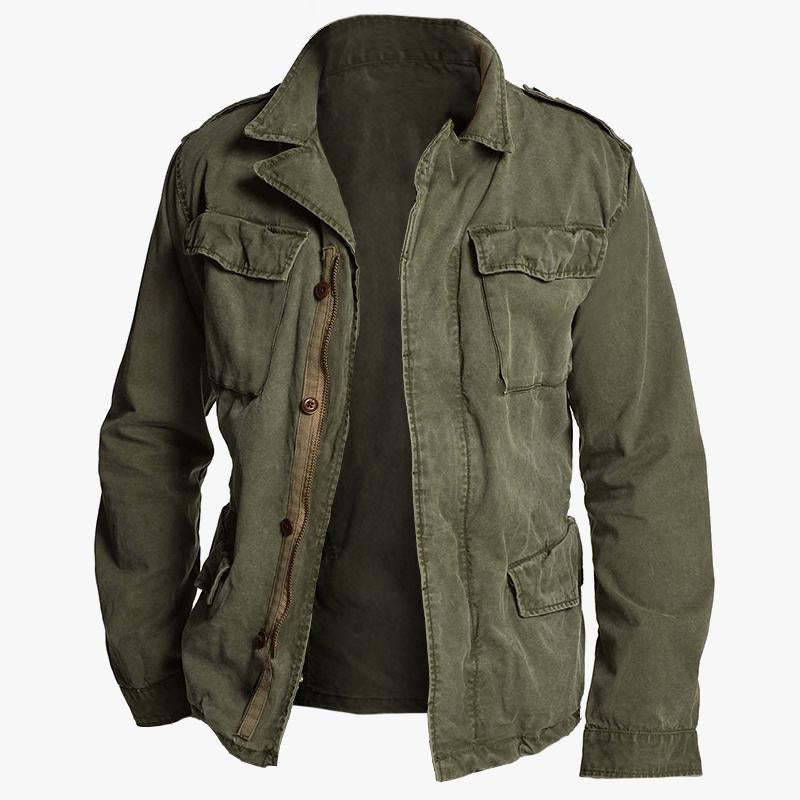 Men's Vintage Casual Workwear Field Jacket