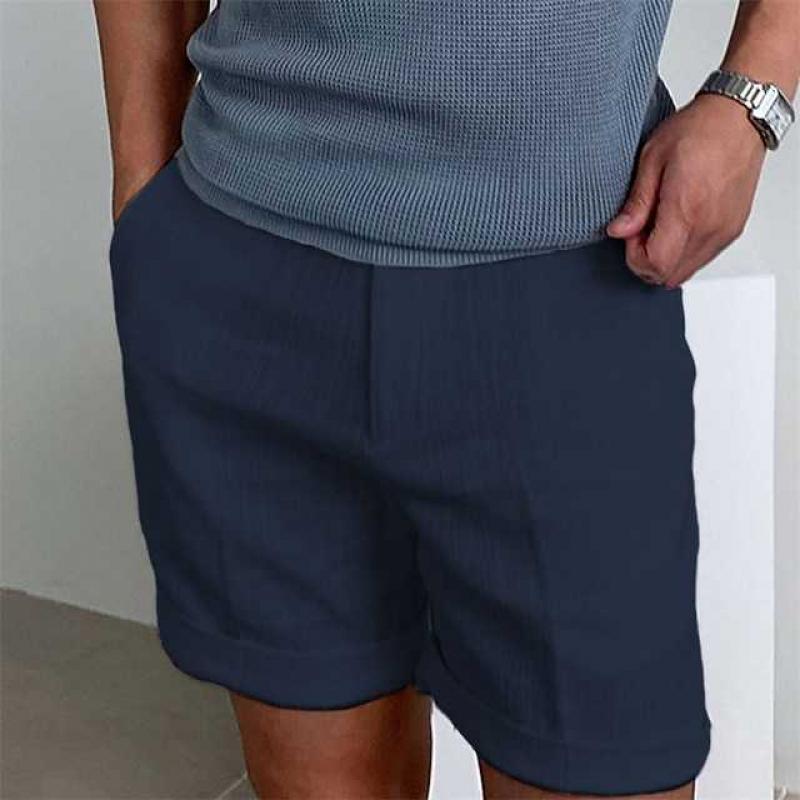 Men's Vintage Linen Beach Shorts