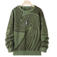 Men's Jacquard Crew Neck Knitted Sweater