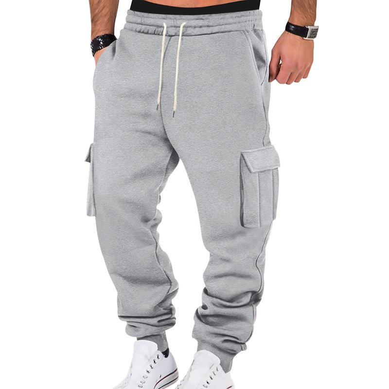 Men's Loose Sports Hooded Sweatshirt And Pants Set