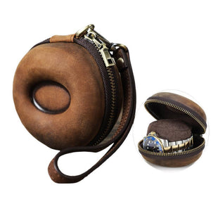 Bolsa práctica y portátil para guardar relojes de hombre