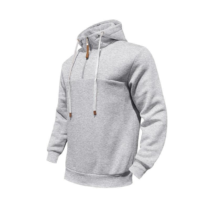 Men's Loose Sports Hooded Sweatshirt And Pants Set