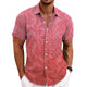 Men's Printed Hawaiian Short Sleeve Shirt