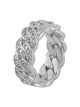 Hip Hop Zirconia Ring