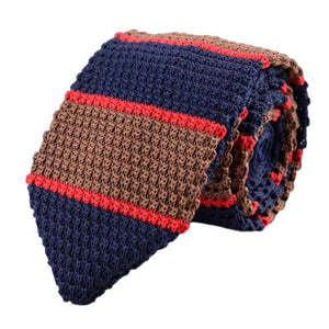 Vintage-Strickkrawatte in Pfeilform für Herren