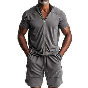 Men's Simple Breathable Casual Sports Suit