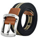 Men's Pin Buckle Alloy Canvas Belt