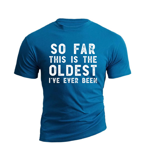 THE OLDEST COTTON GRAPHIC TEE