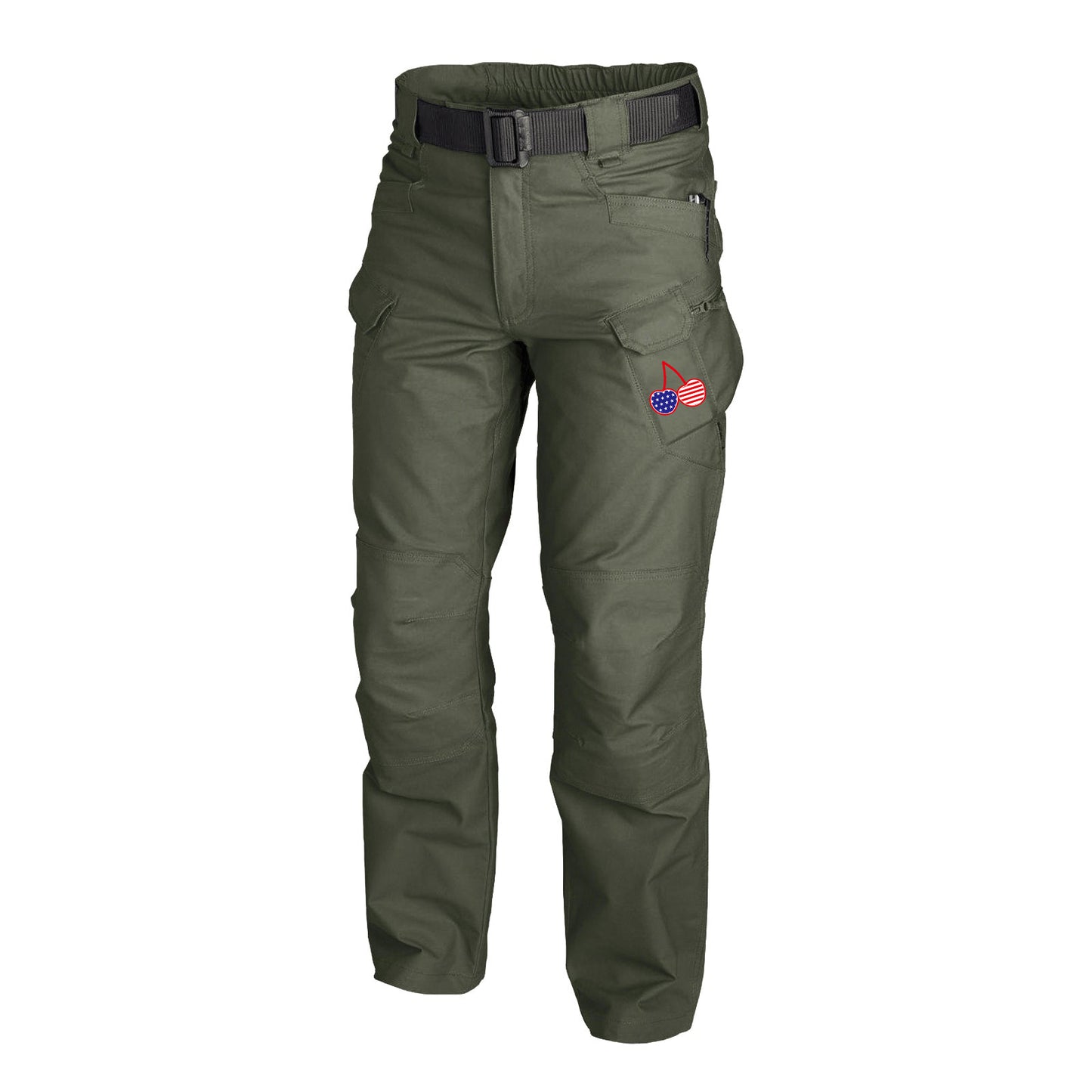 CHERRY OUTDOOR WEARABLE QUICK DRY MULTI-POCKET CARGO PANTS WITHOUT BELT