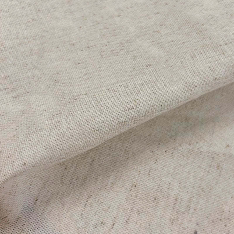 Hautfreundlicher, cremefarbener Langarm-Hoodie aus Baumwolle und Leinen für Herren