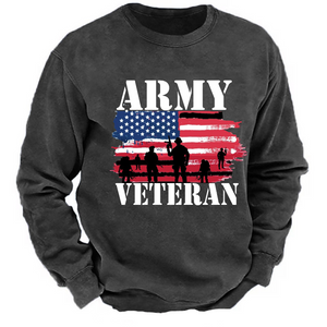 Sudadera de veterano del ejército