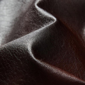 Men's Vintage PU Fleece Leather Jacket