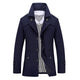 Men's Mid-length Lapel Trench Coat