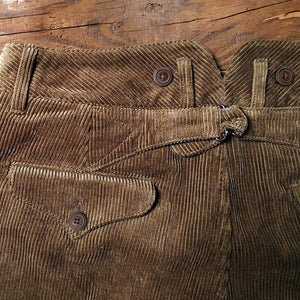 Pantalones de trabajo de pana de 12 oz de la década de 1920 para granjeros, pantalones con tirantes para hombre, monos vintage de 20 años