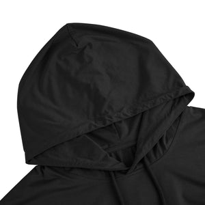 CAMISETA SIN MANGAS CON CAPUCHA Y SECADO RÁPIDO CON ESTAMPADO NOBODY