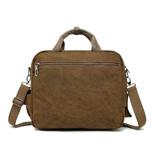 Men's Retro Large-capacity Crossbody Portable Canvas Bag