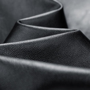 Klassische, lässige Herren-Lederjacke mit Revers