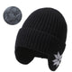 Men's Outdoor Cycling Warm Ear Protection Windproof Knitted Hat