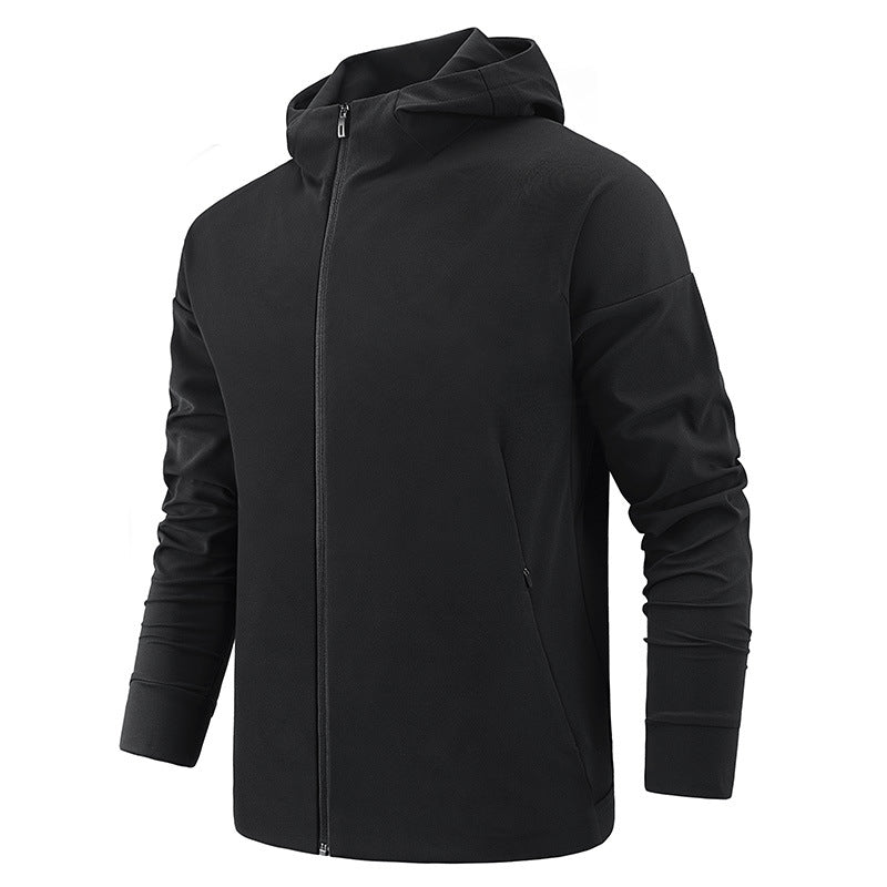 MEN'S OUTDOOR SPORTS WINDBREAKER JACKET WITH LIGHTWEIGHT WINDPROOF AND SIMPLE CASUAL FASHION JACKET CHARGE