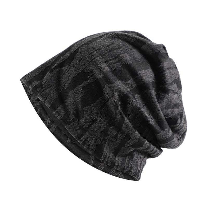 Herren Retro Casual Gestreifte Mütze 
