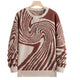 Men's Jacquard Crew Neck Knitted Sweater