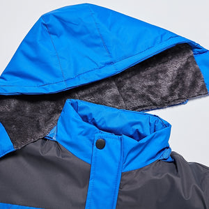 Chaqueta con capucha para hombre, chaqueta de esquí, chaqueta polar para senderismo, invierno y exteriores
