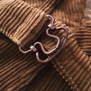 Pantalones de trabajo de pana de 12 oz de la década de 1920 para granjeros, pantalones con tirantes para hombre, monos vintage de 20 años