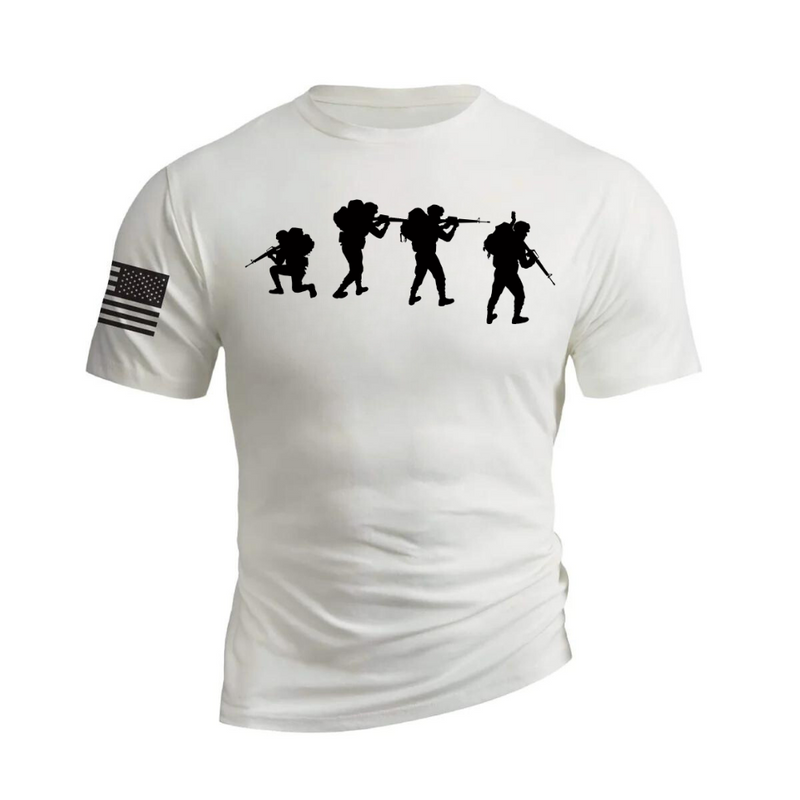 ARMY COTTON GRAPHIC TEE